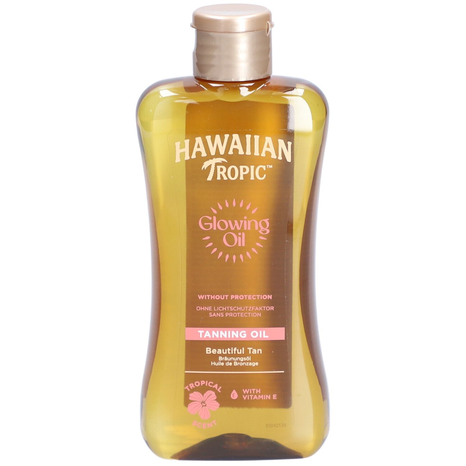 coconut tropical tanning oil SPF0