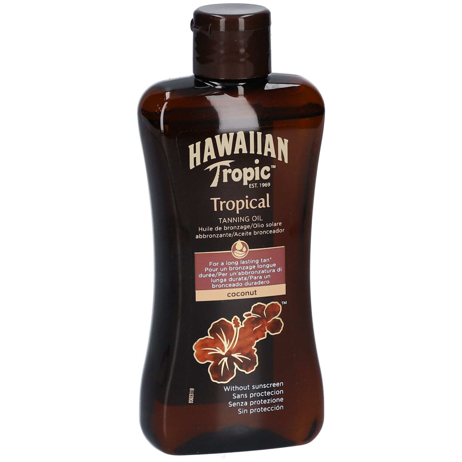 coconut tropical tanning oil SPF0