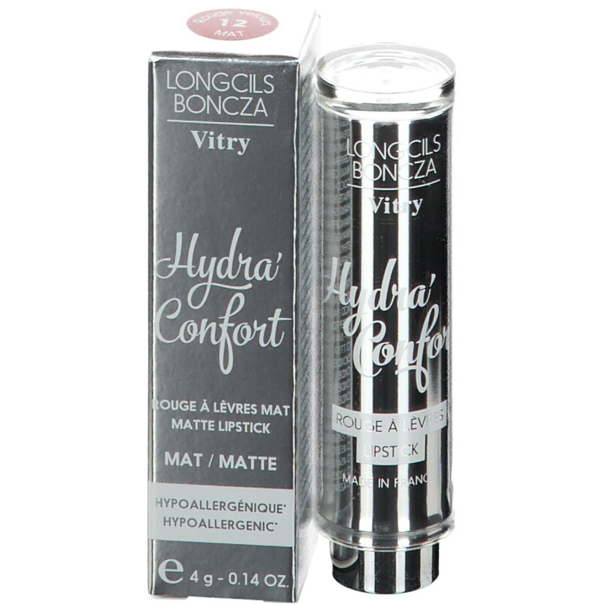 Vitry Longcils Hydra'confort Matte Lipstick  N°12