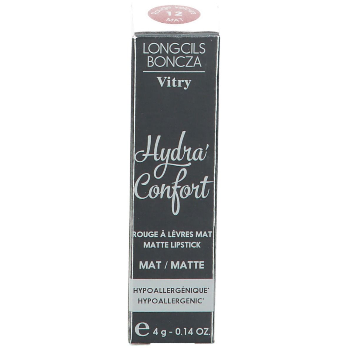 Vitry Longcils Hydra'confort Matte Lipstick  N°12