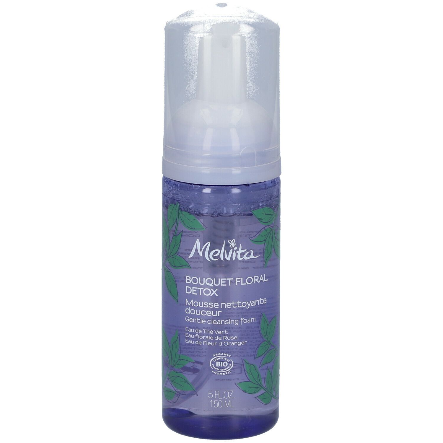 Melvita Bouquet Floral Detox Sanfter Reinigungsschaum
