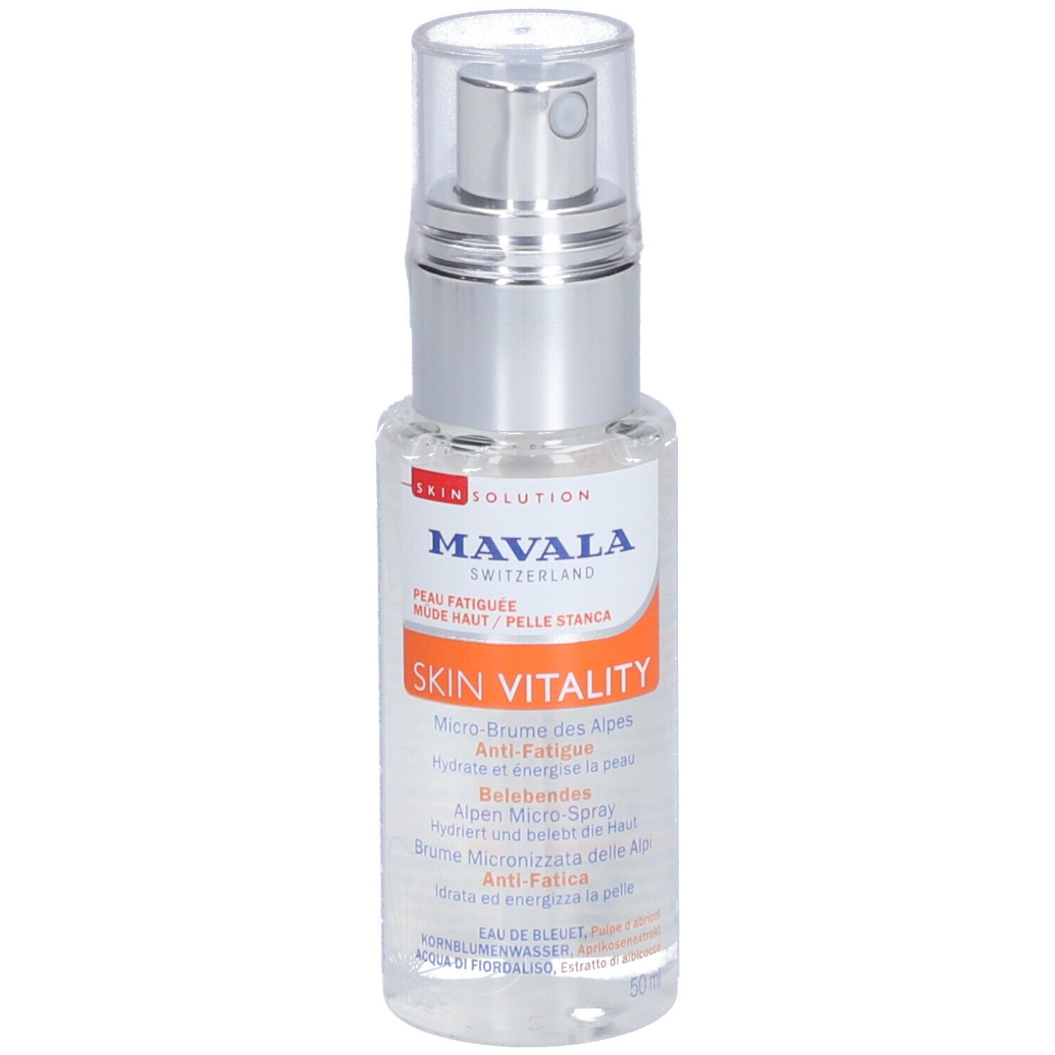 Mavala SKIN VITALITY Micro-Alpen-Brume Anti-Fatigue