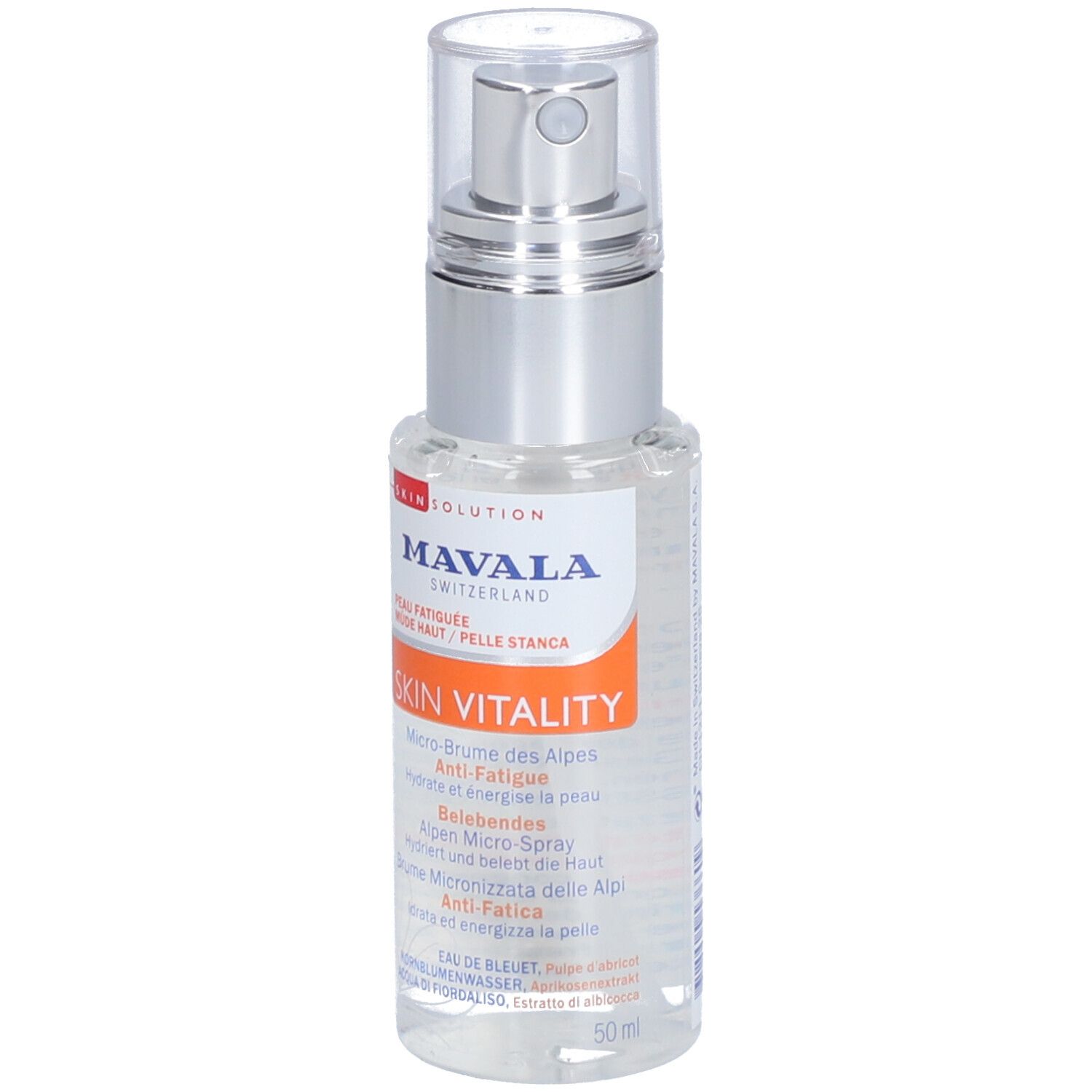 Mavala SKIN VITALITY Micro-Alpen-Brume Anti-Fatigue