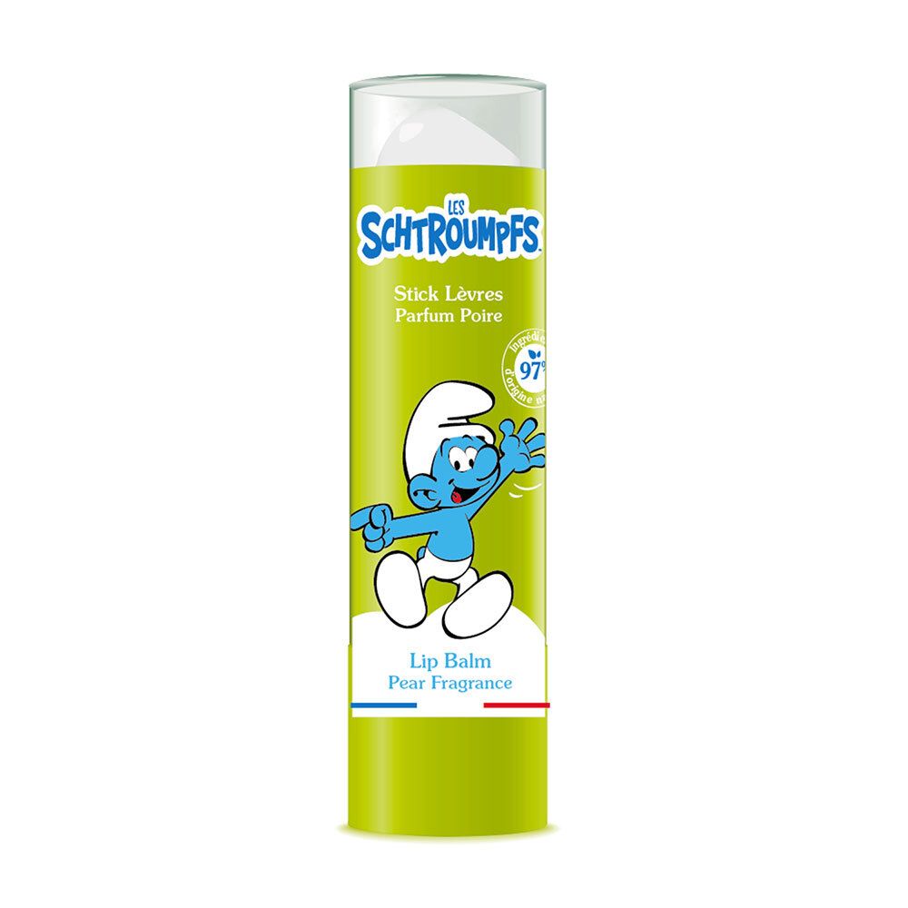 Le Comptoir du Bain Les Schtroumpfs Lippenpflegestift Parfum Poire