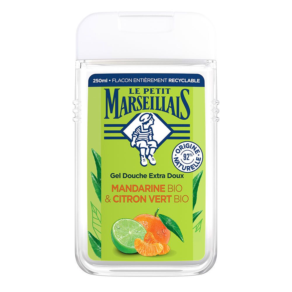 Le Petit Marseillais 2in1 Duschgel Bio-Mandarine & Bio-Limette