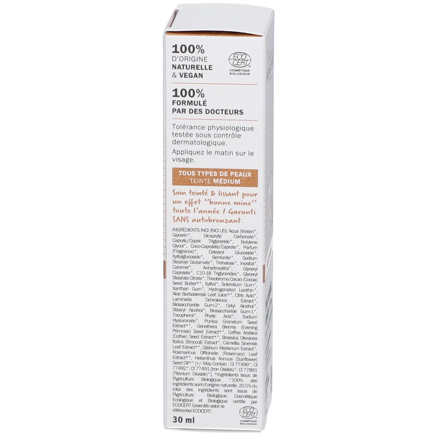 Laboratoires Novexpert La Crème mit Karamell Goldener Glanz 02