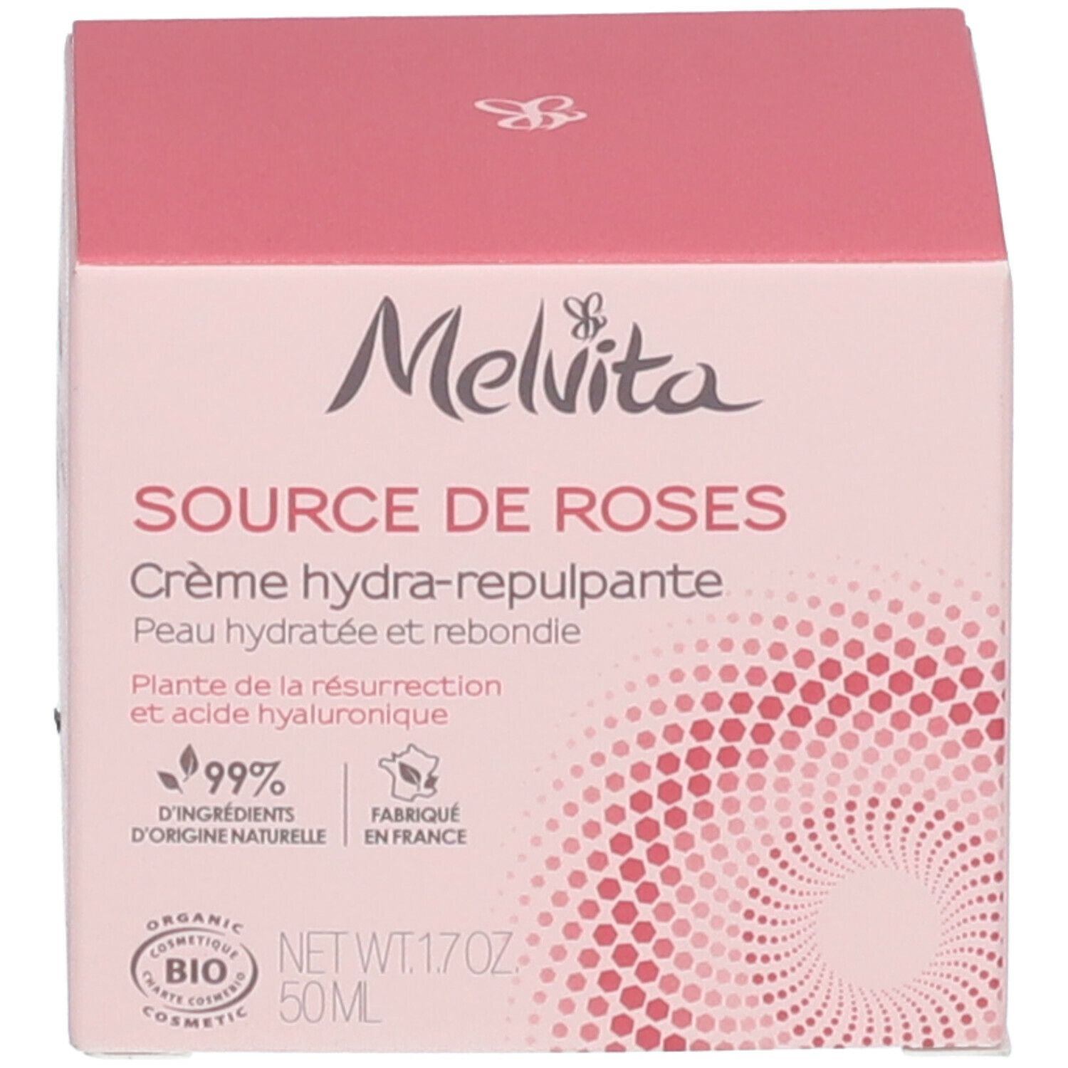 Melvita Aufpolsternde Feuchtigkeitscreme Source de Roses