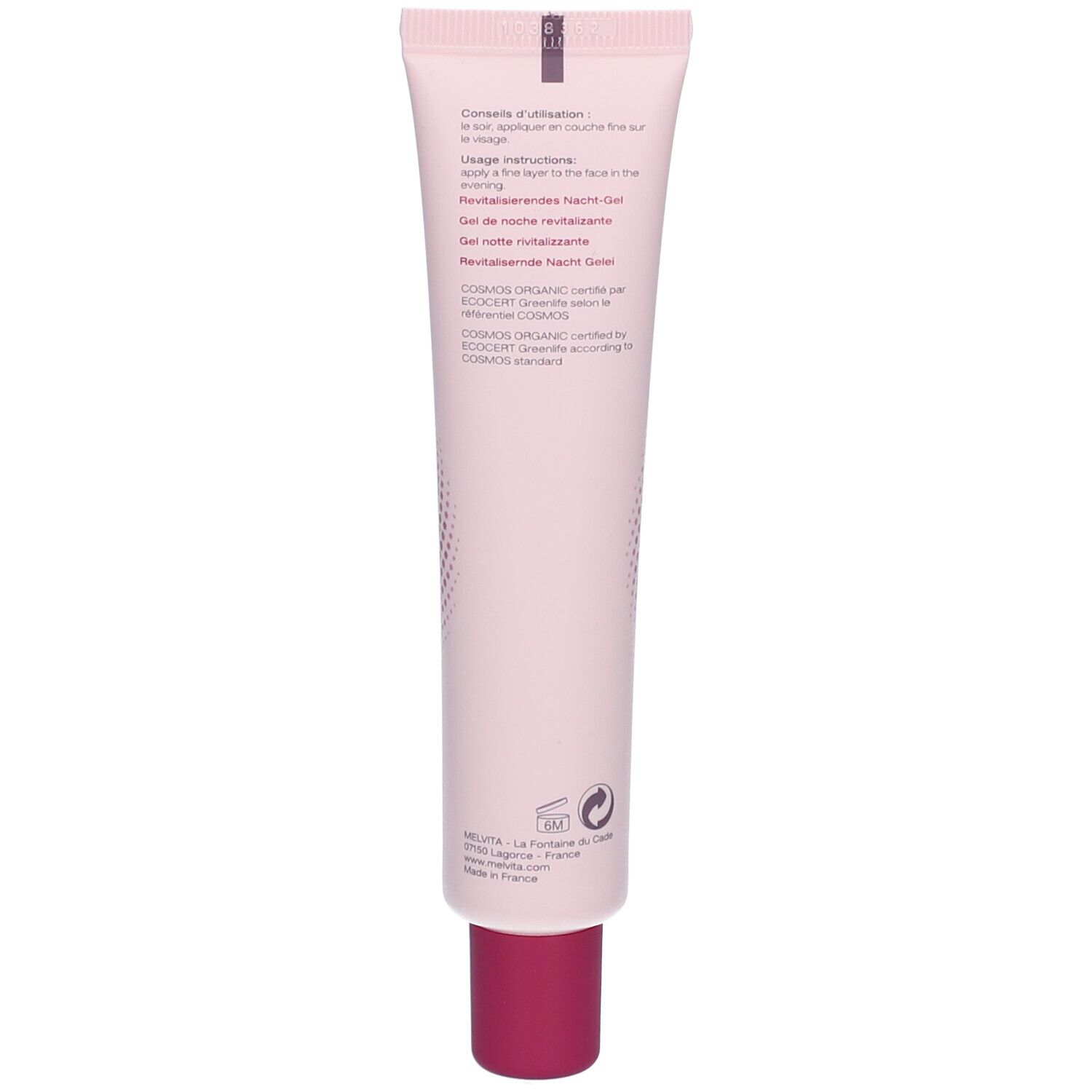 Melvita Bio-zertifizierte BB Creme Source de Roses heller Farbton