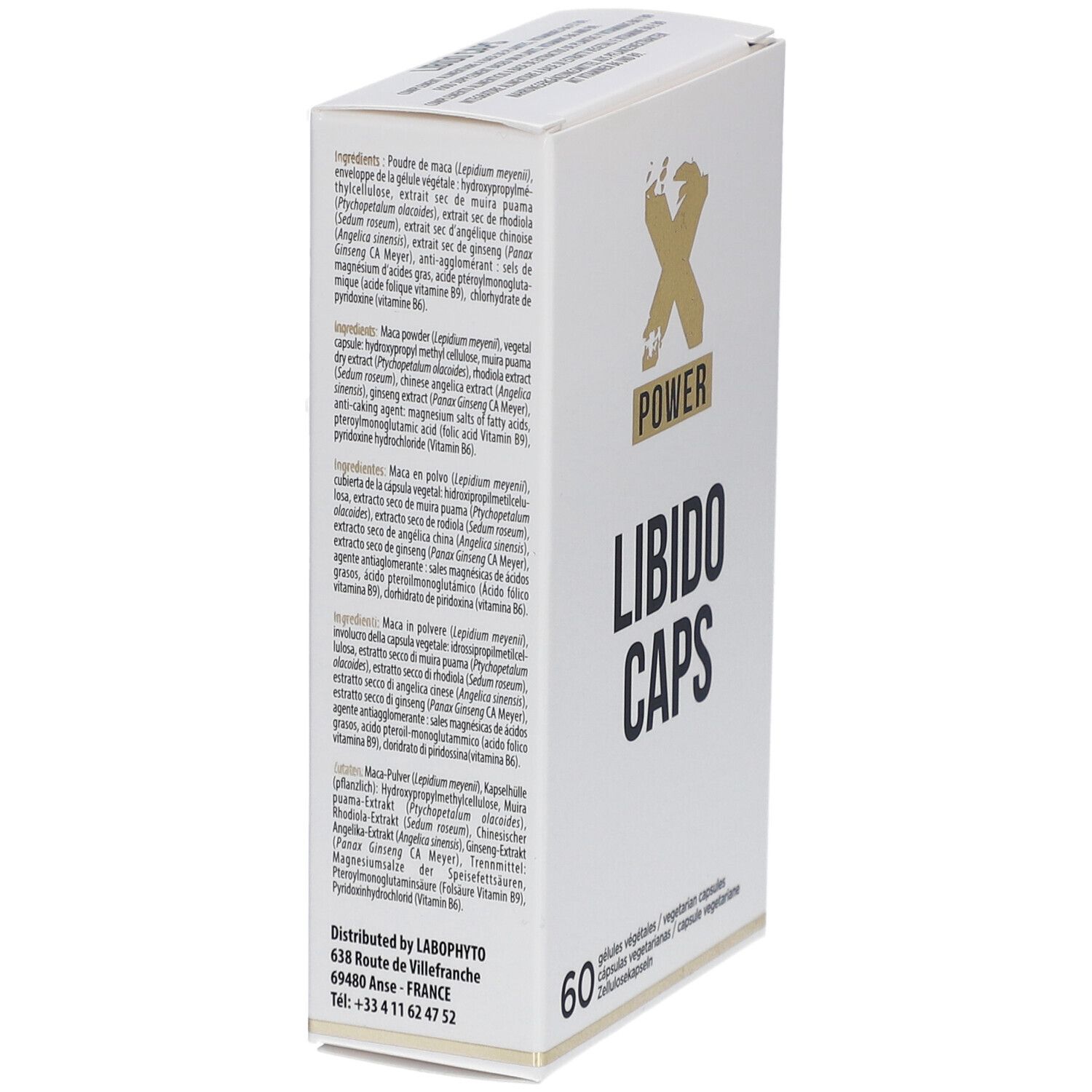 Natürliche Kapseln für höhere Libido für Frauen | stimulierend, mit Maca, Ginseng | XPOWER