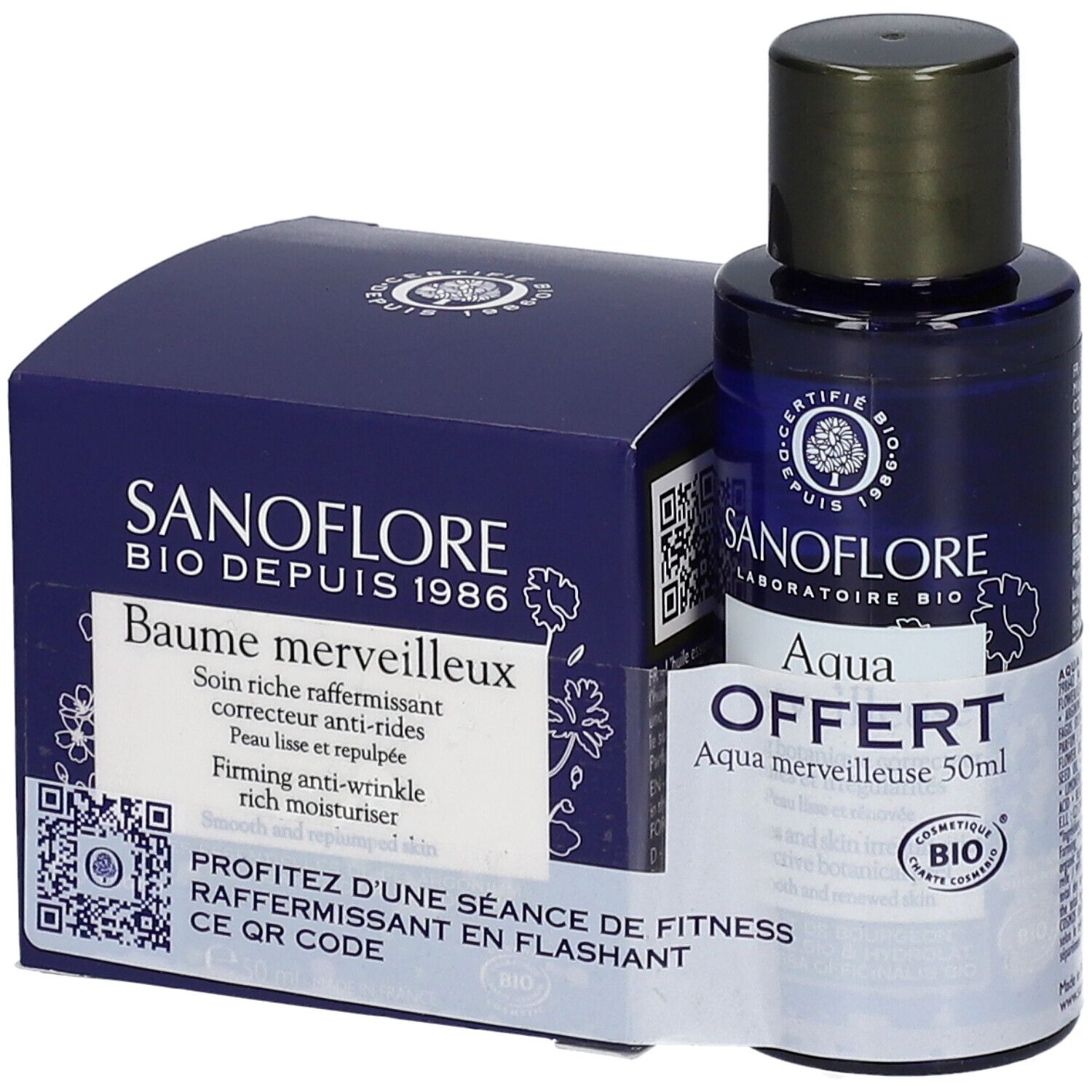 SANOFLORE Baume Merveilleux + Mini Aqua Merveilleuse