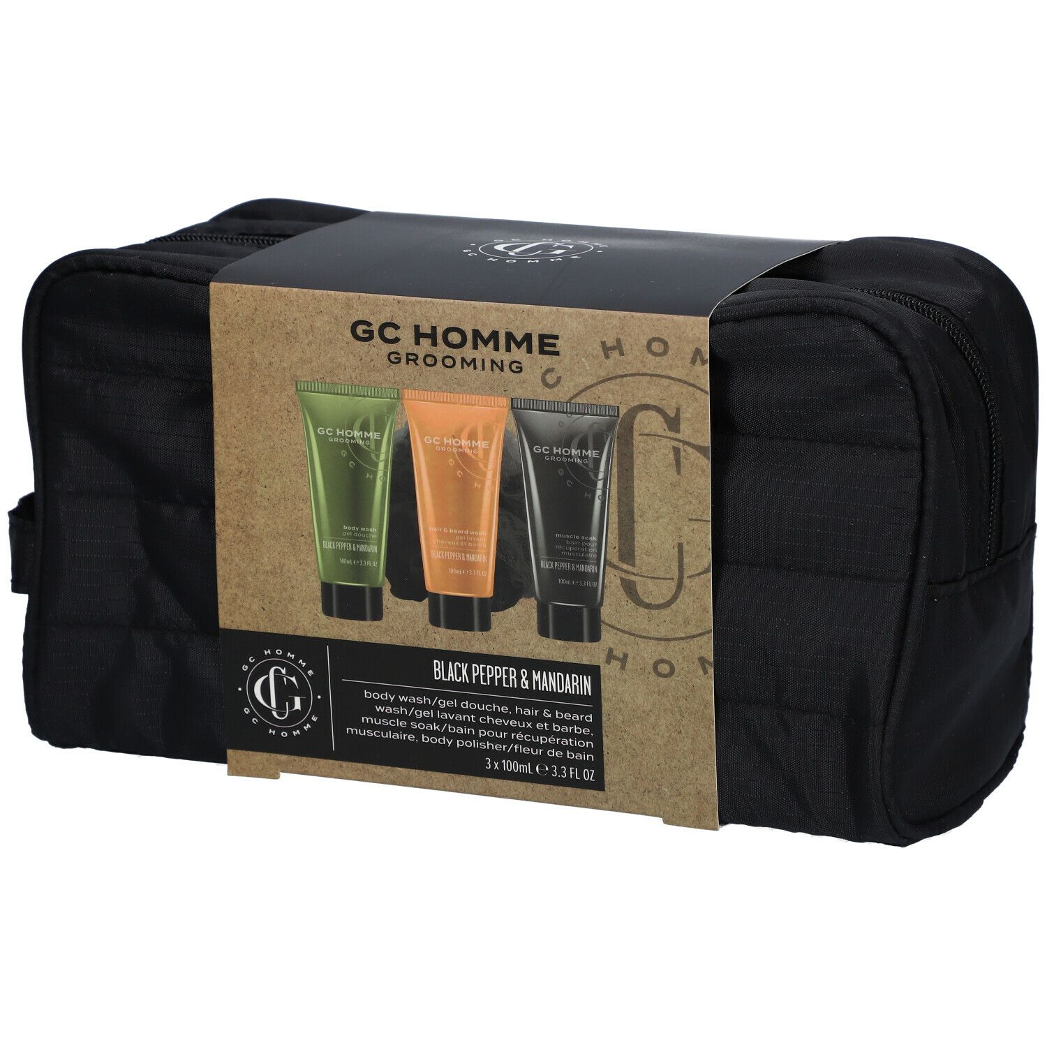 The Luxury Bathing Company Trousse GC HOMME Reisetasche - Poivre noir & Mandarine