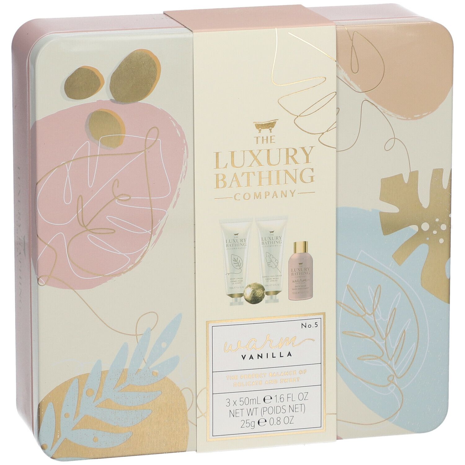 The Luxury Bathing Company Coffret CONTINUOUS LINE Relax & Unwind - Vanille intensiv und Amande douce