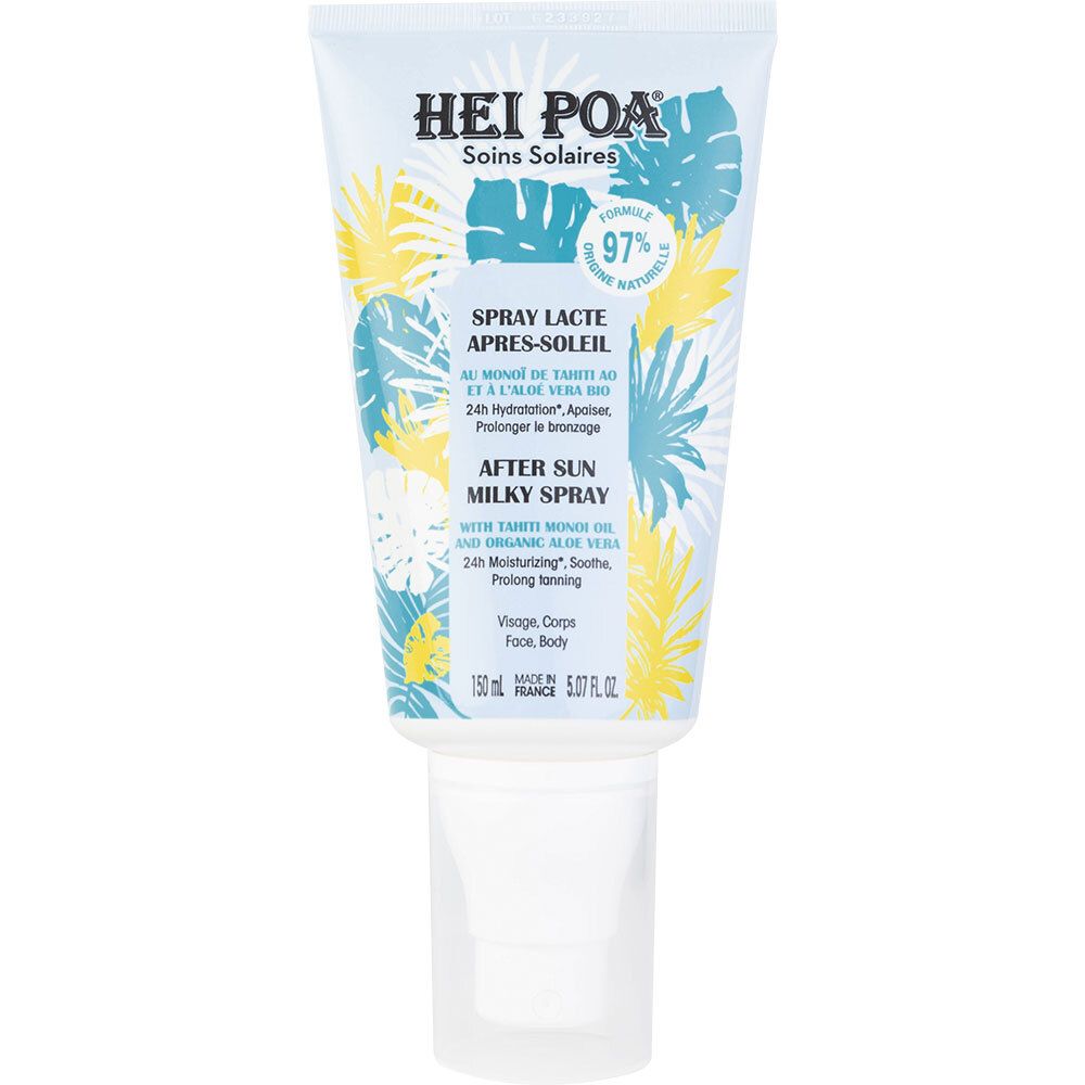 HEI POA® Mildes After-Sun-Spray Mit Monoï de Tahiti AO und BIO Aloe Vera