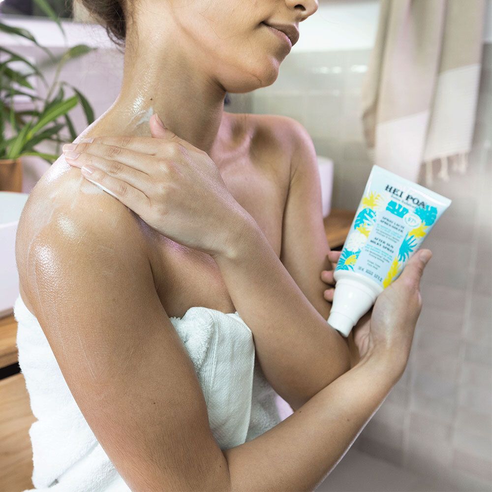 HEI POA® Mildes After-Sun-Spray Mit Monoï de Tahiti AO und BIO Aloe Vera