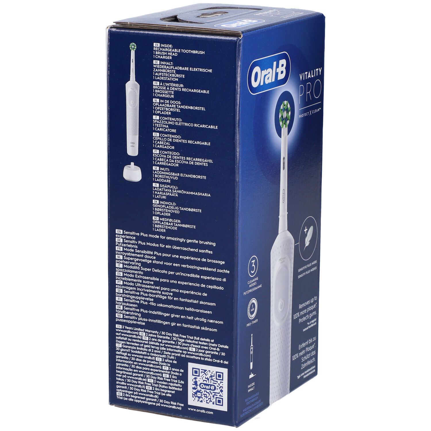 Oral-B - Elektrische Zahnbürste "Vitality Pro" in White