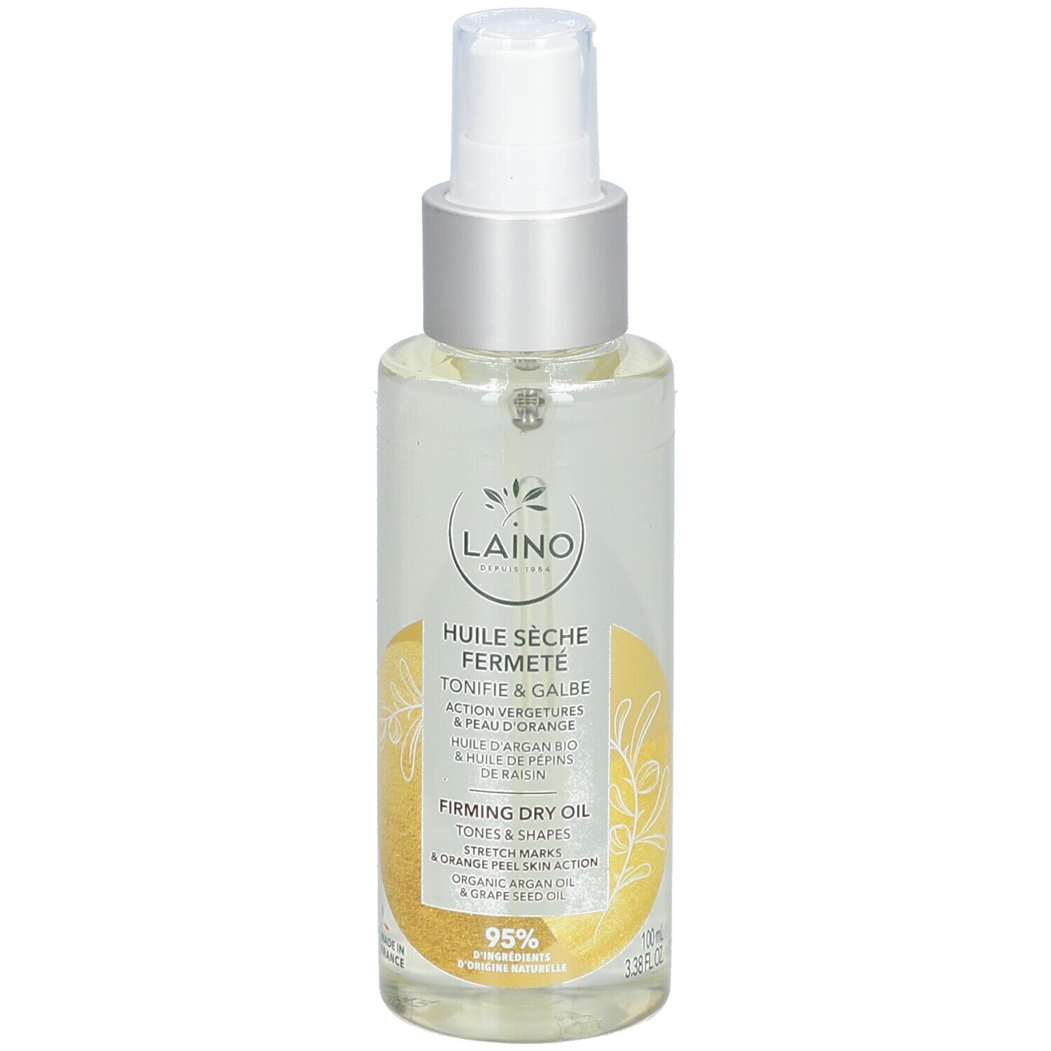 LAINO Straffendes Argan-Trockenöl Traubenkernöl BIO
