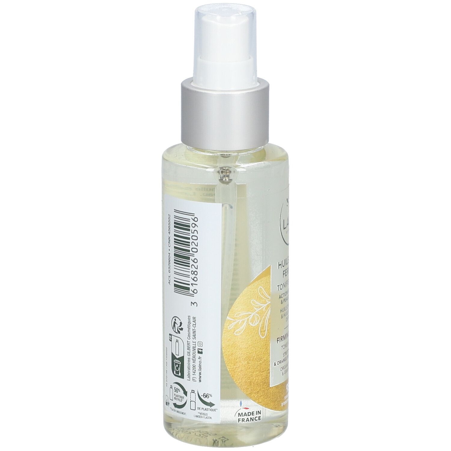 LAINO Straffendes Argan-Trockenöl Traubenkernöl BIO