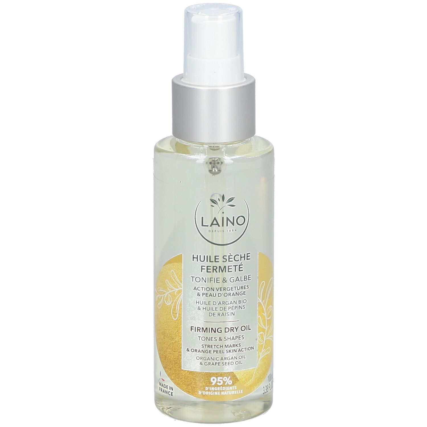 LAINO Straffendes Argan-Trockenöl Traubenkernöl BIO