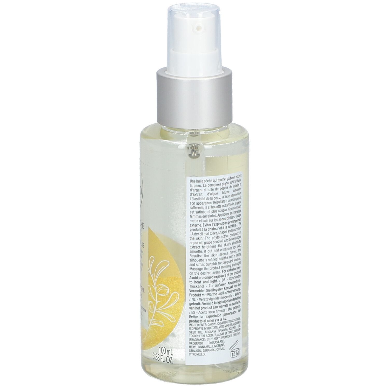 LAINO Straffendes Argan-Trockenöl Traubenkernöl BIO