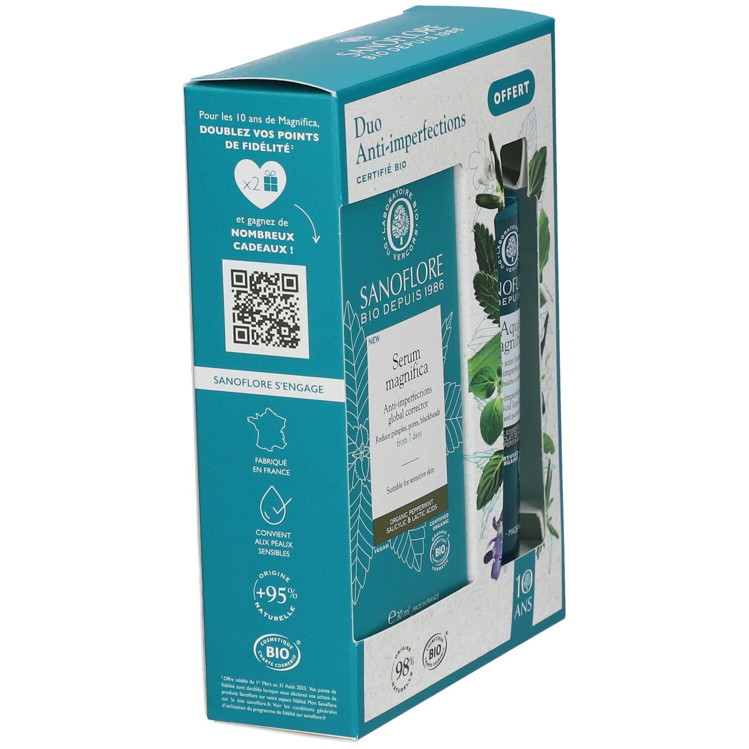 SANOFLORE Coffret Magnifica Duo Anti-Imperfektionen Bio-zertifiziert