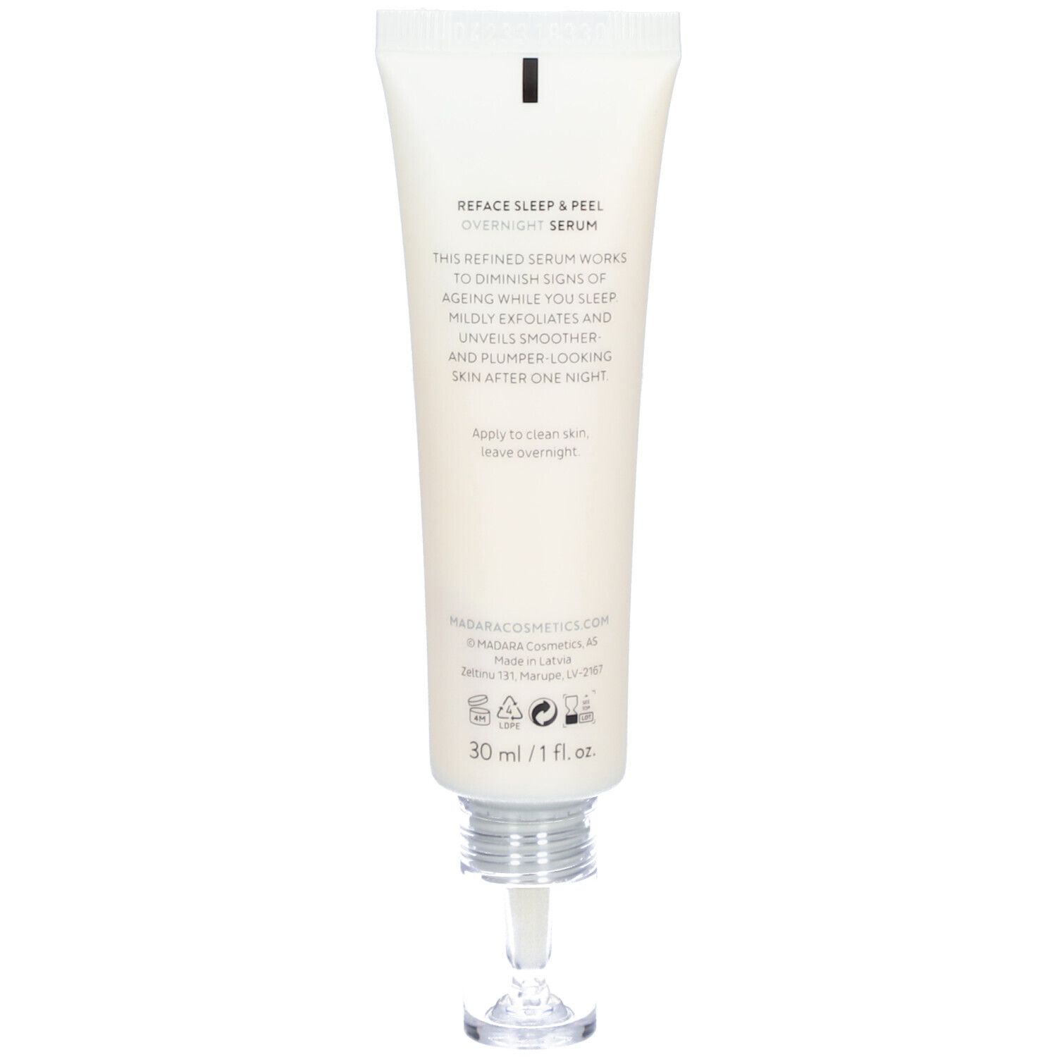 Madara TIME MIRACLE Reface Sleep & Peel Overnight Serum 30ml