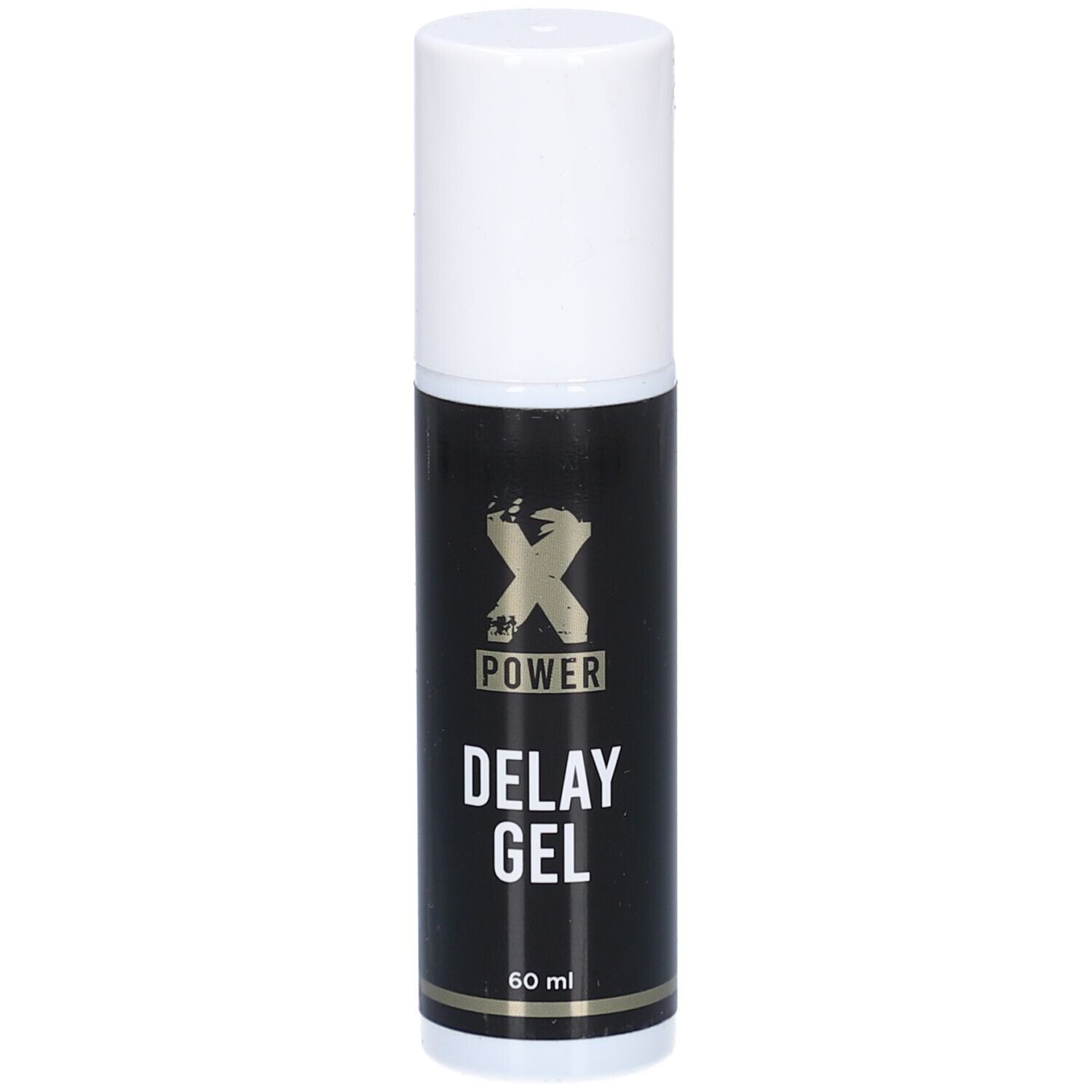 Xpower Delay Gel Flasche mit 60 ml Inhalt.
