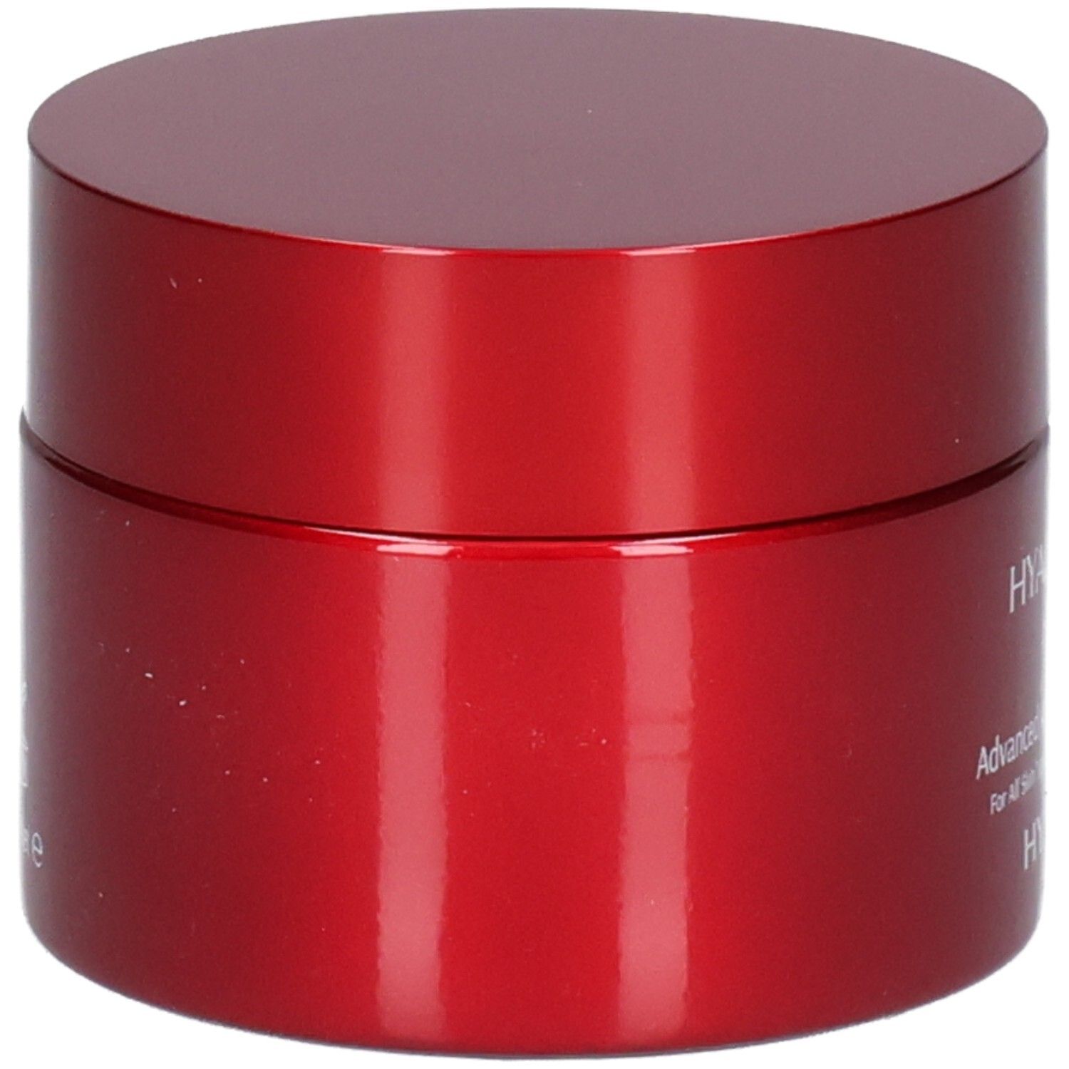 Rote Dose mit Hyaluronsäure, Advanced Anti-Wrinkle Cream, für alle Hauttypen, Gesichts-Kontur-Definer, HYALUXIR.