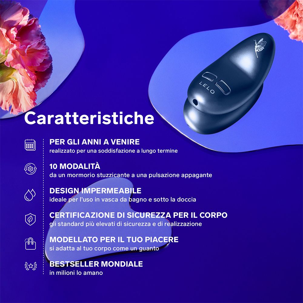 Produktmerkmale: 10 Modi, wasserdicht, Zertifizierung. Marke LELO.