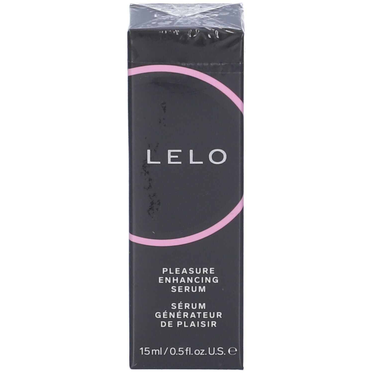 LELO Pleasure Enhancing Serum, 15ml Flasche mit Pumpspender.