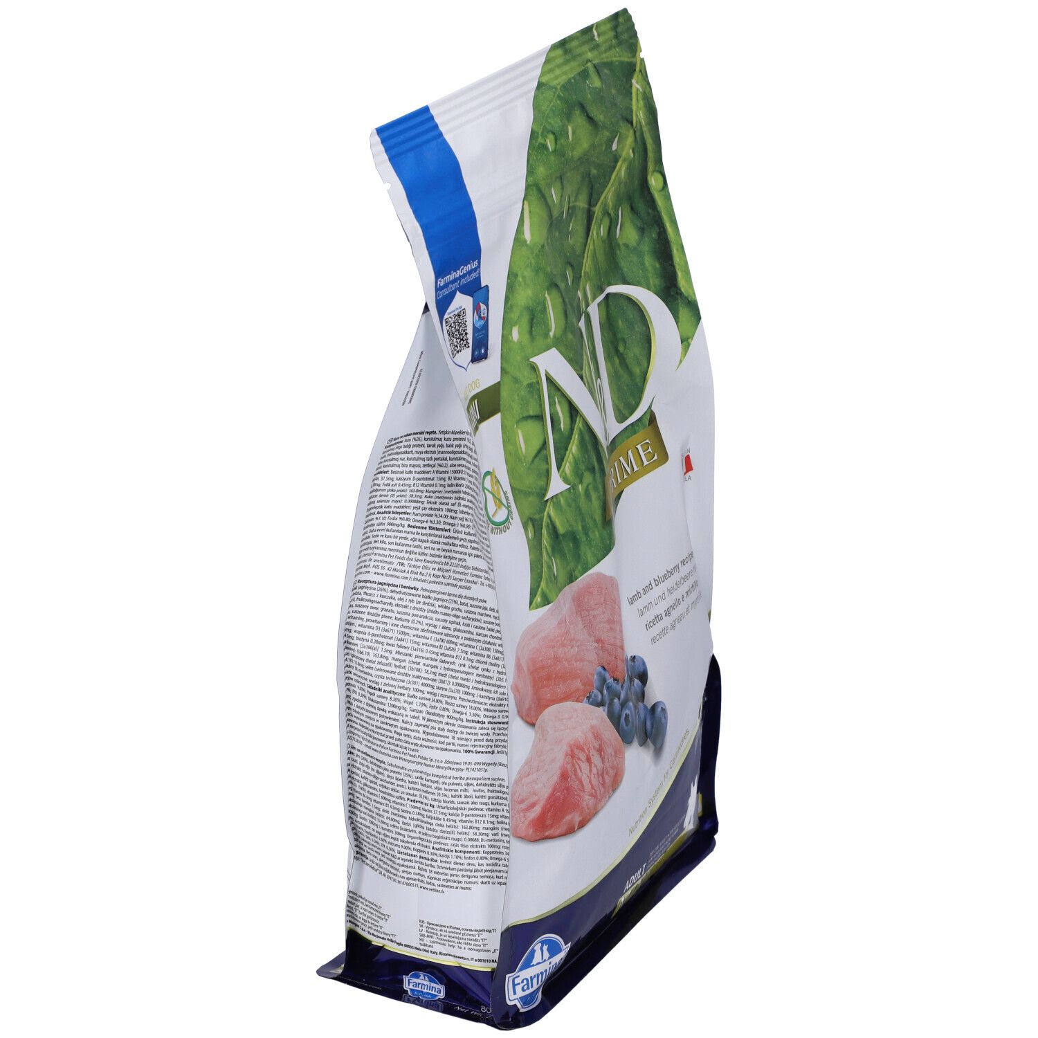 Trockenfutter Farmina N&D Prime Lamm & Heidelbeere - Adult Mini für kleine Hunde