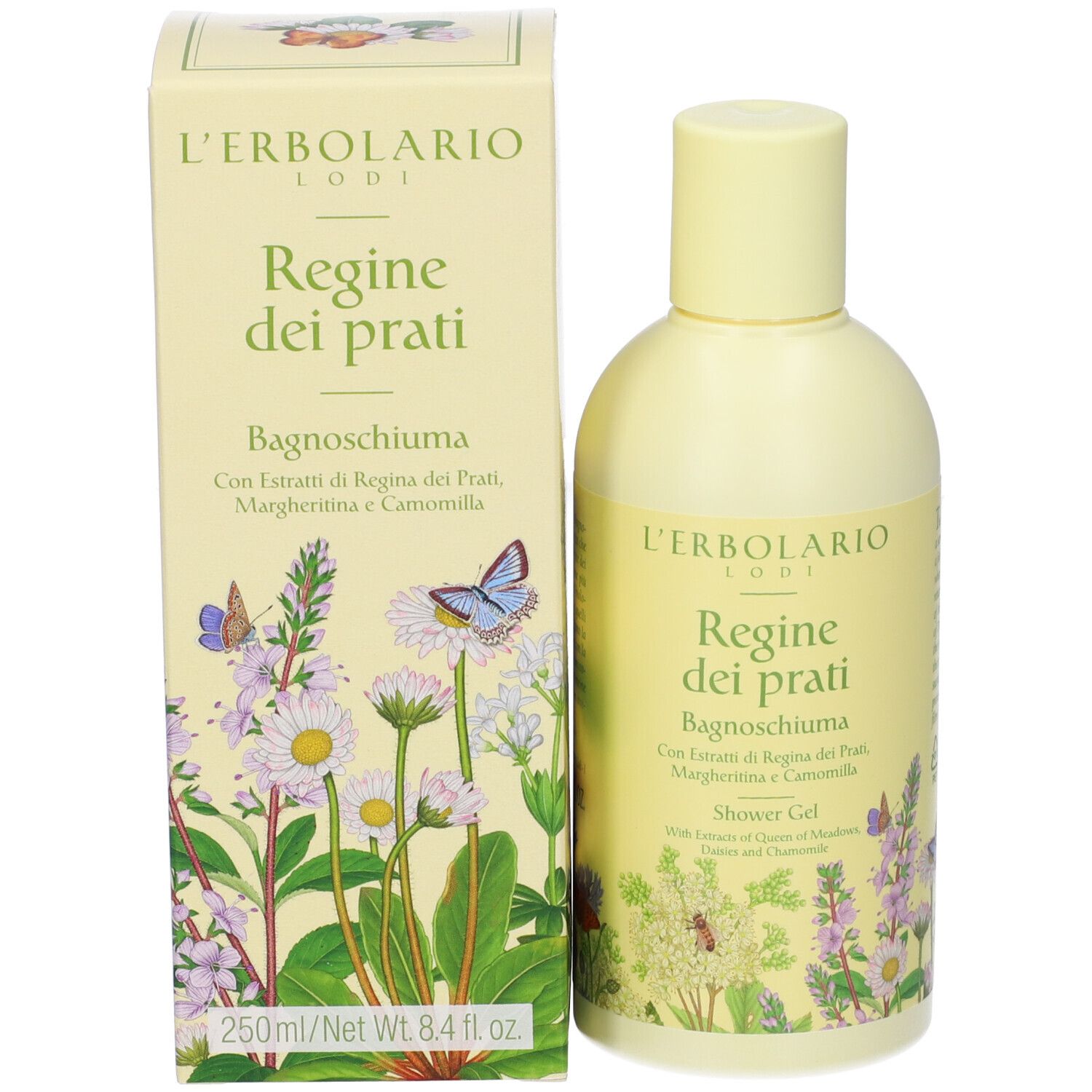 L'Erbolario REGINE DEI PRATI Bad & Duschgel
