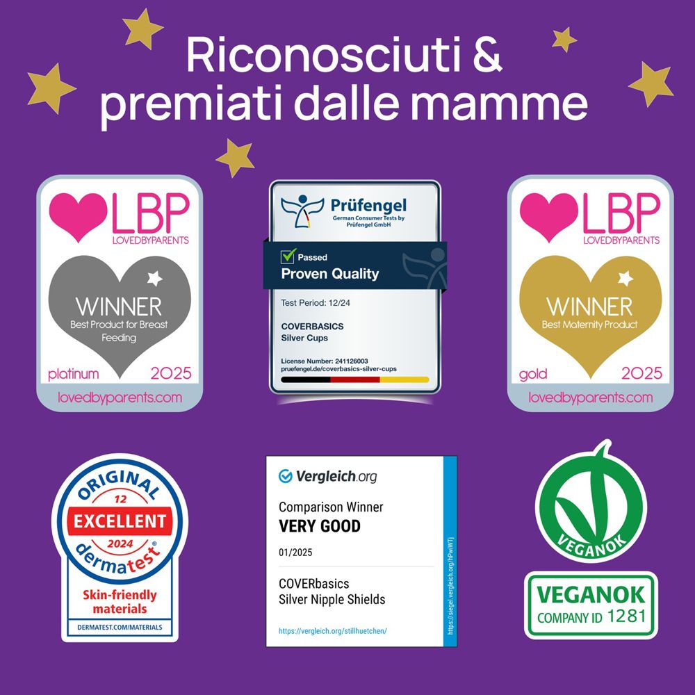 Auszeichnungen: LBP Platinum/Gold, Prüfengel, Dermatest Excellent, Veganok.