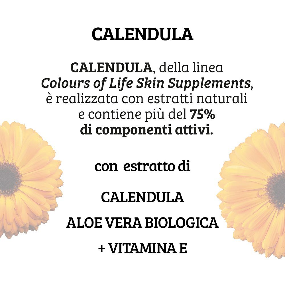 Informationen über Optima Calendula Creme: Inhaltsstoffe Calendula, Aloe Vera, Vitamin E.