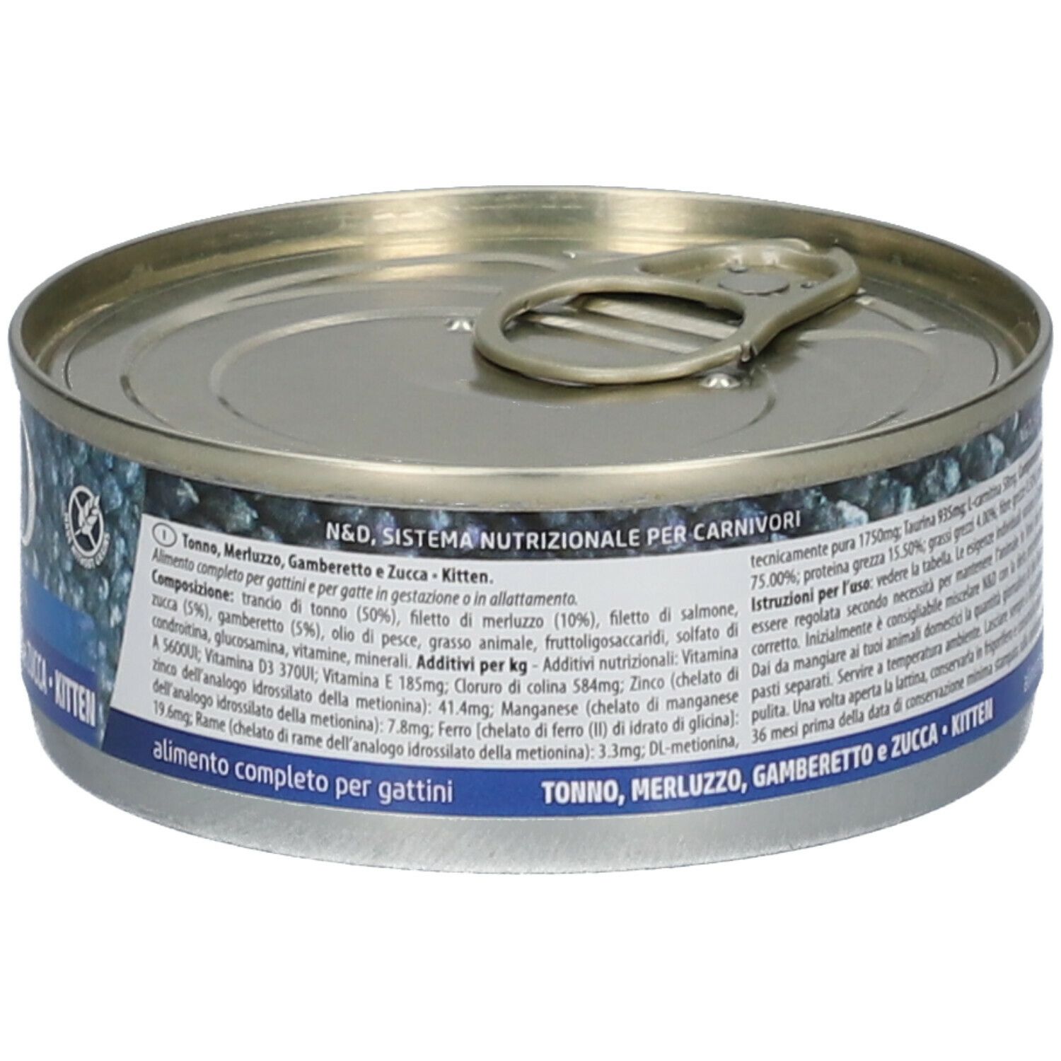Nassfutter Farmina N&D Ocean - Katze Kittenfutter Thunfisch, Kabeljau, Garnele & Kürbis