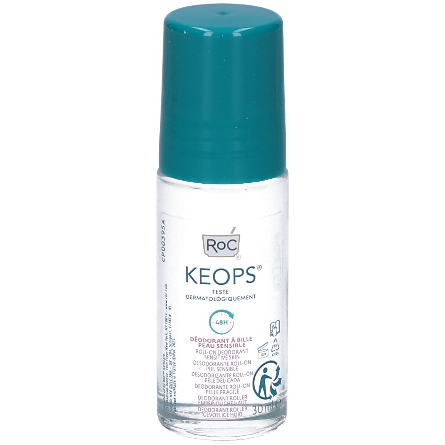 RoC Keops Roll-On Deodorant für empfindliche Haut, 30ml.