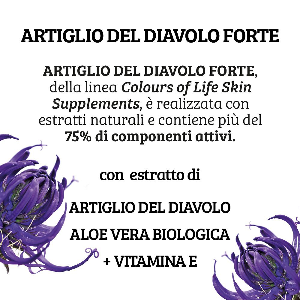 Detailansicht der Inhaltsstoffe: Teufelskralle, Bio-Aloe Vera, Vitamin E.