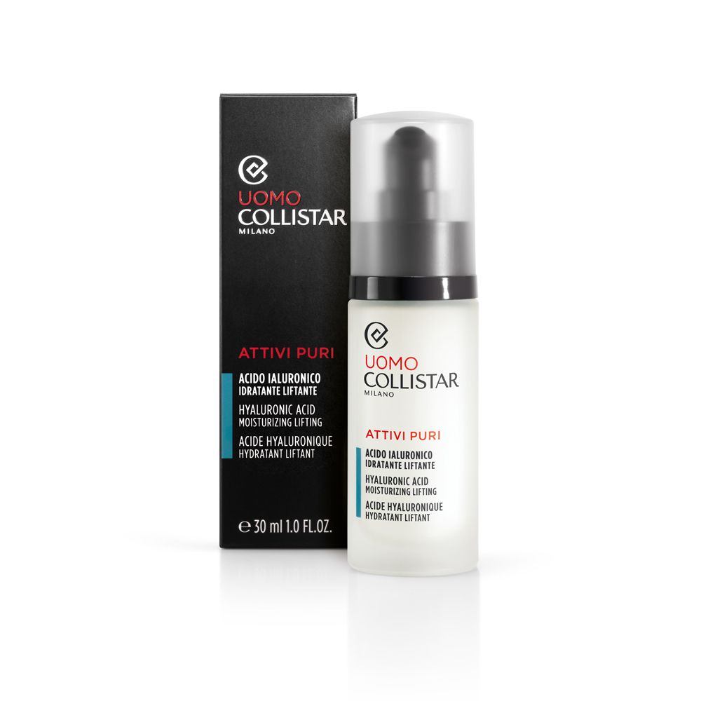 Collistar Uomo Hyaluronsäure Serum mit Verpackung. 30ml.