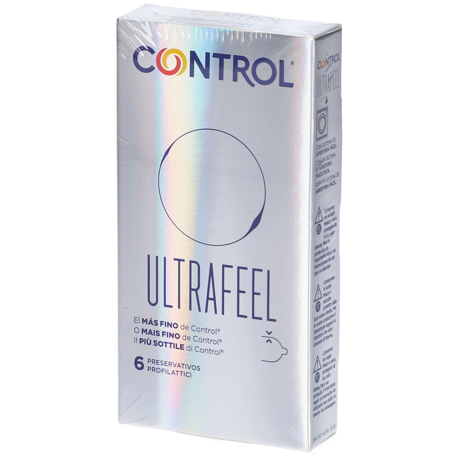 Control Ultra Feel Kondomverpackung, 6 Stück.