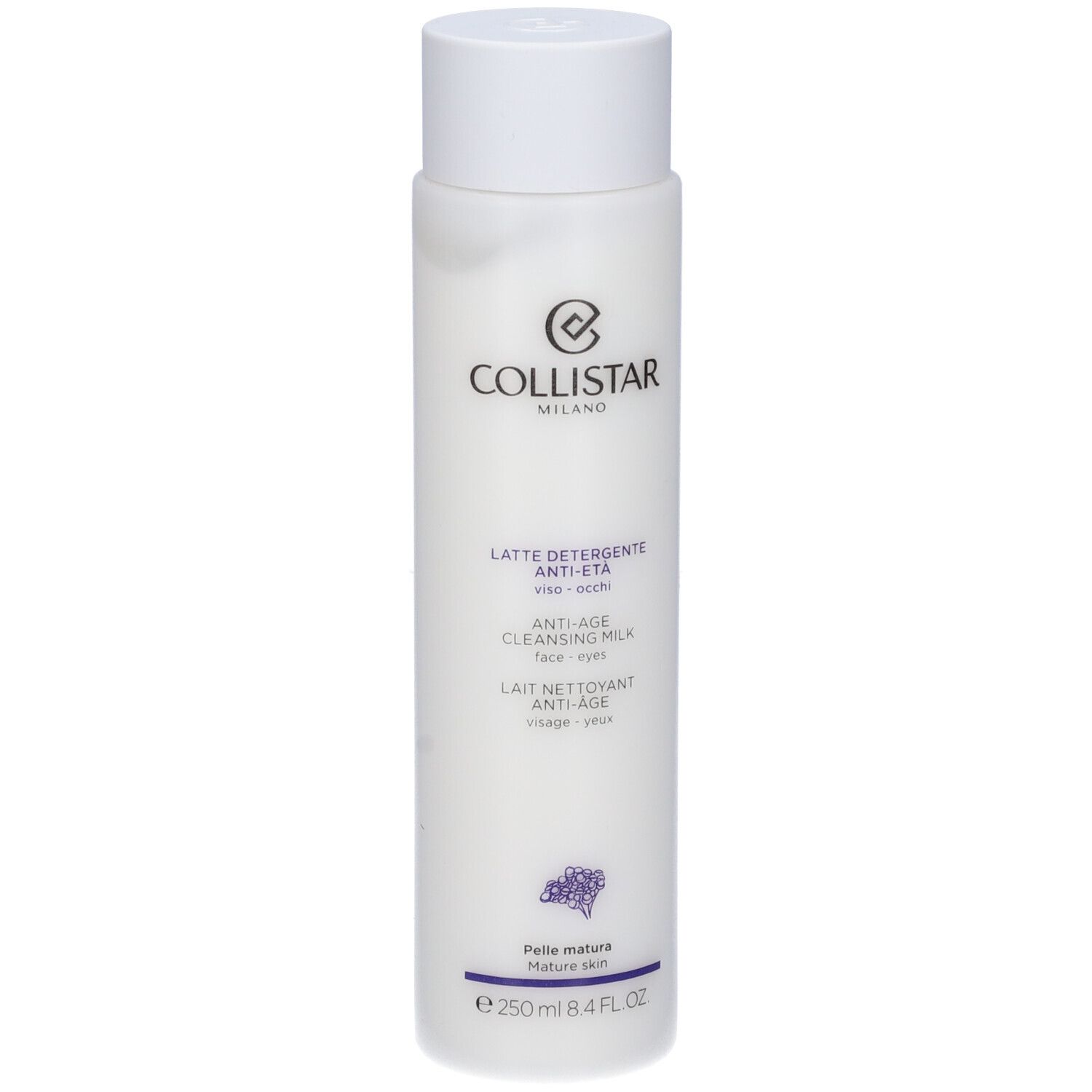 Collistar Anti-Age Reinigungs milch für reife Haut, 250 ml.