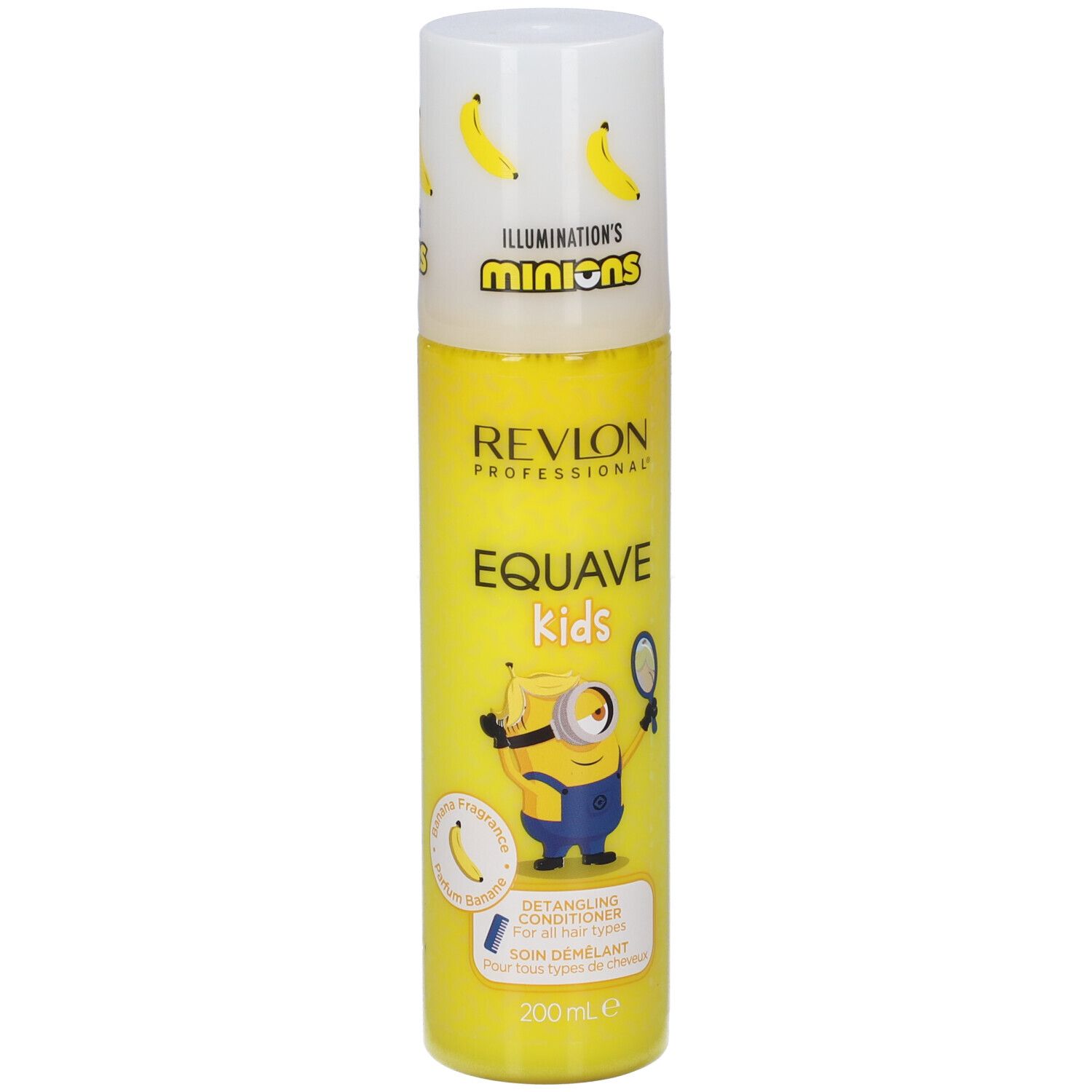 Revlon Equave Kids Detangling Conditioner Flasche mit Minion-Motiv, 200ml.