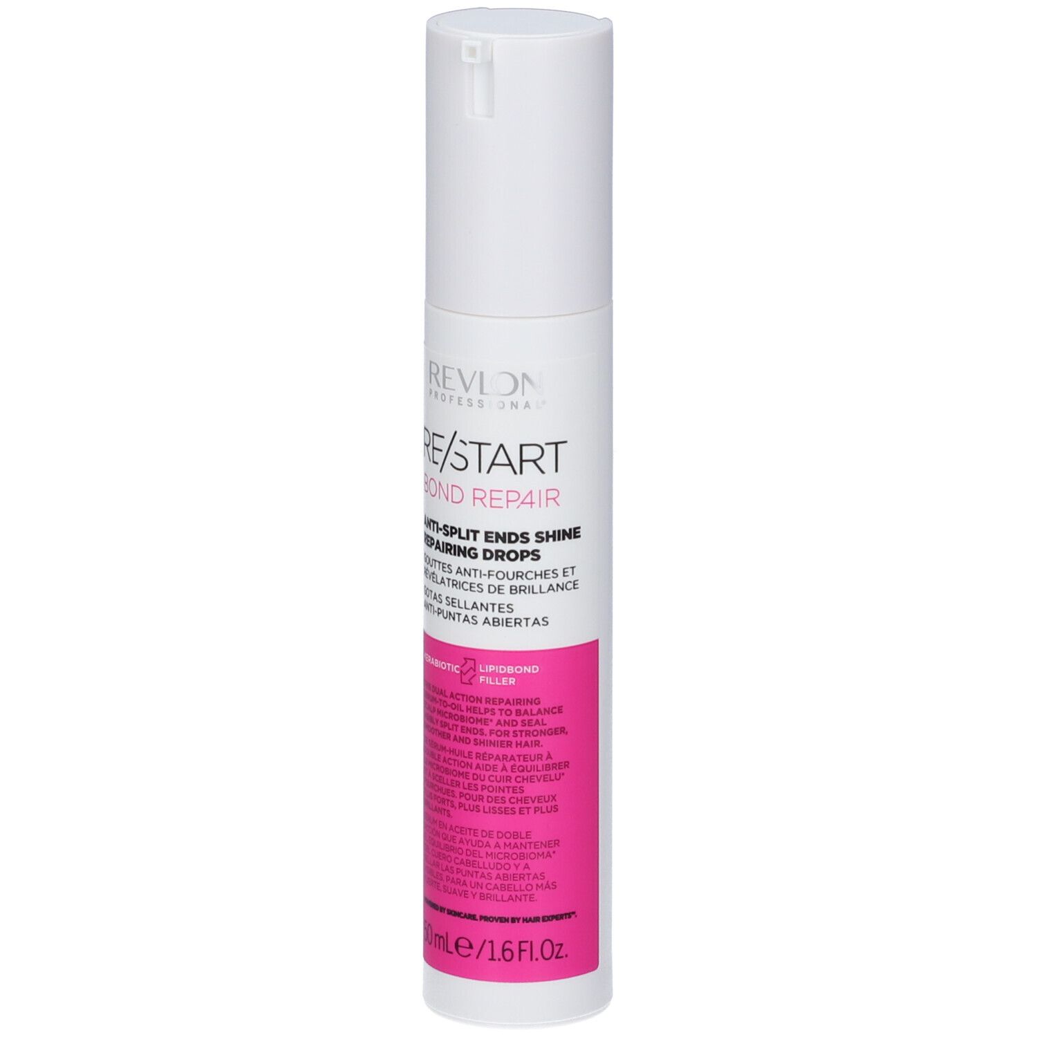 Revlon Re-Start Recovery Anti-Split Ends Sealing Drops Flakon mit Pumpspender, 50ml.