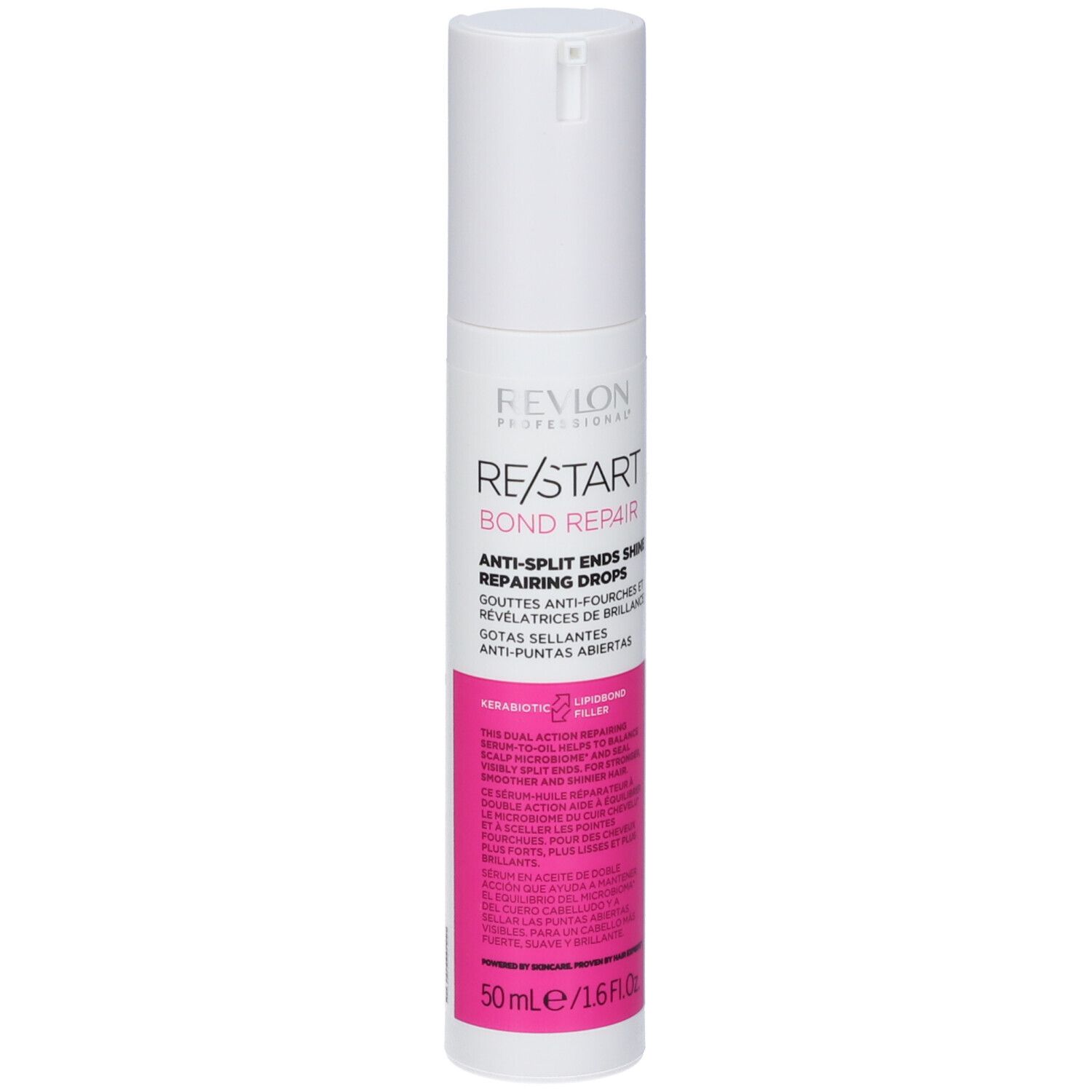 Revlon Re-Start Recovery Anti-Split Ends Sealing Drops Flakon mit Pumpspender, 50ml.