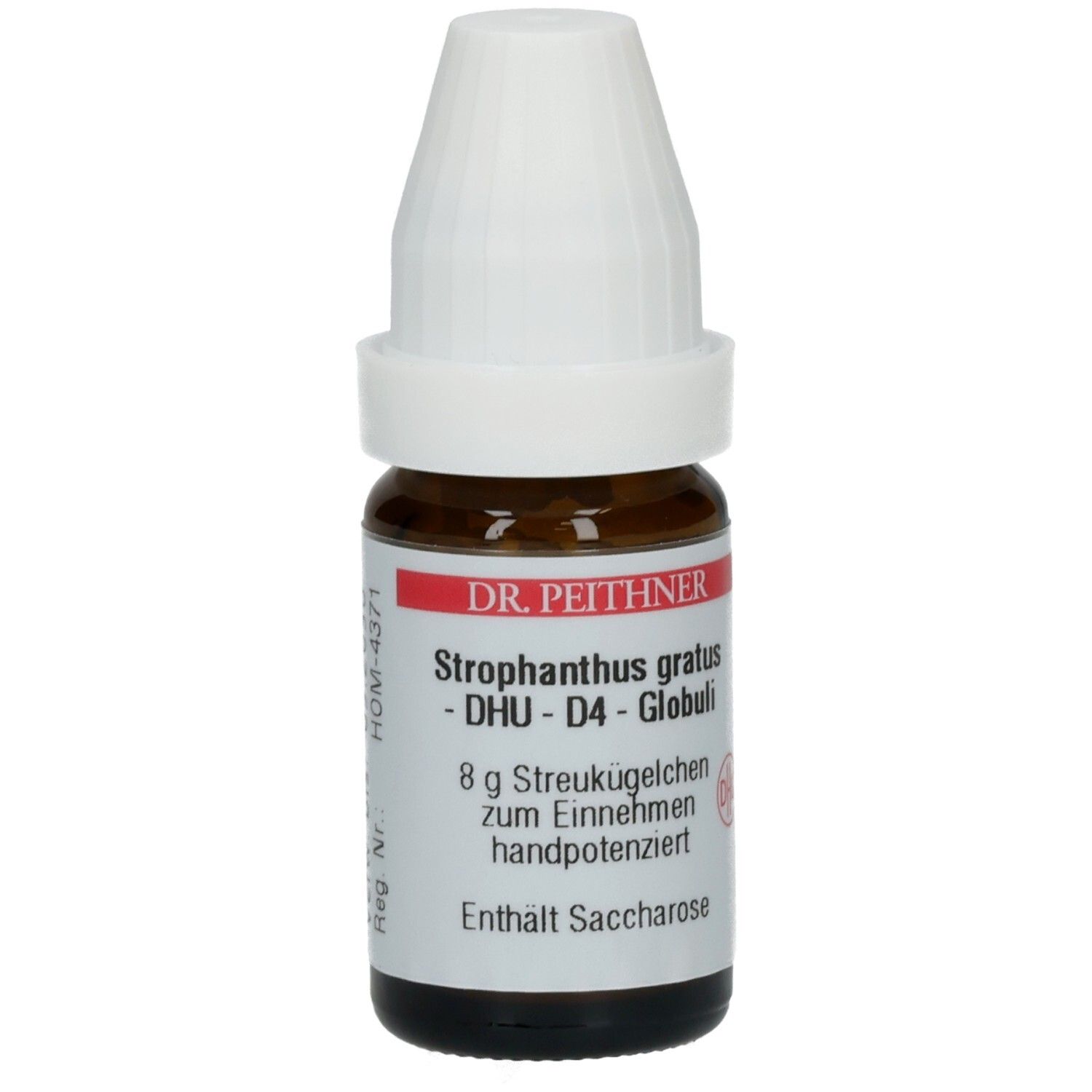DR. Peithner KG Strophantus gratus DHU D4 Globuli 8 g
