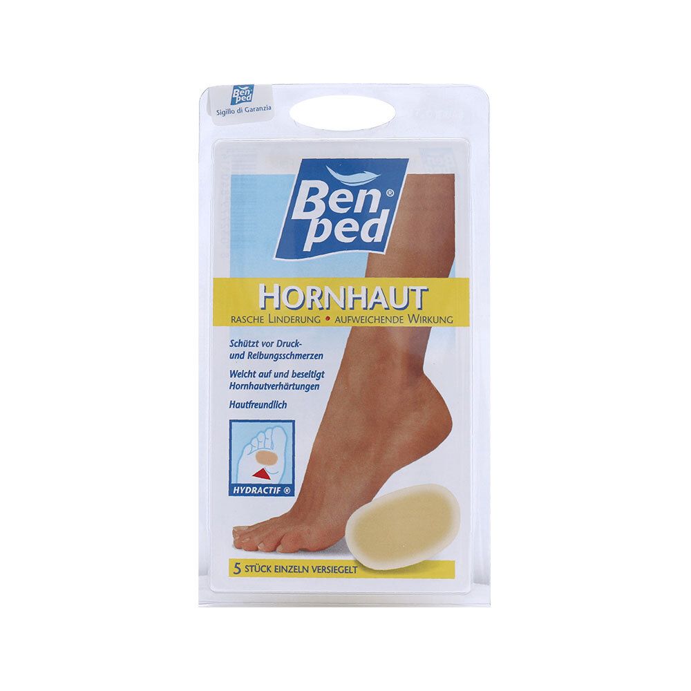 Ben ped Hornhautpflaster Pflaster 5 St