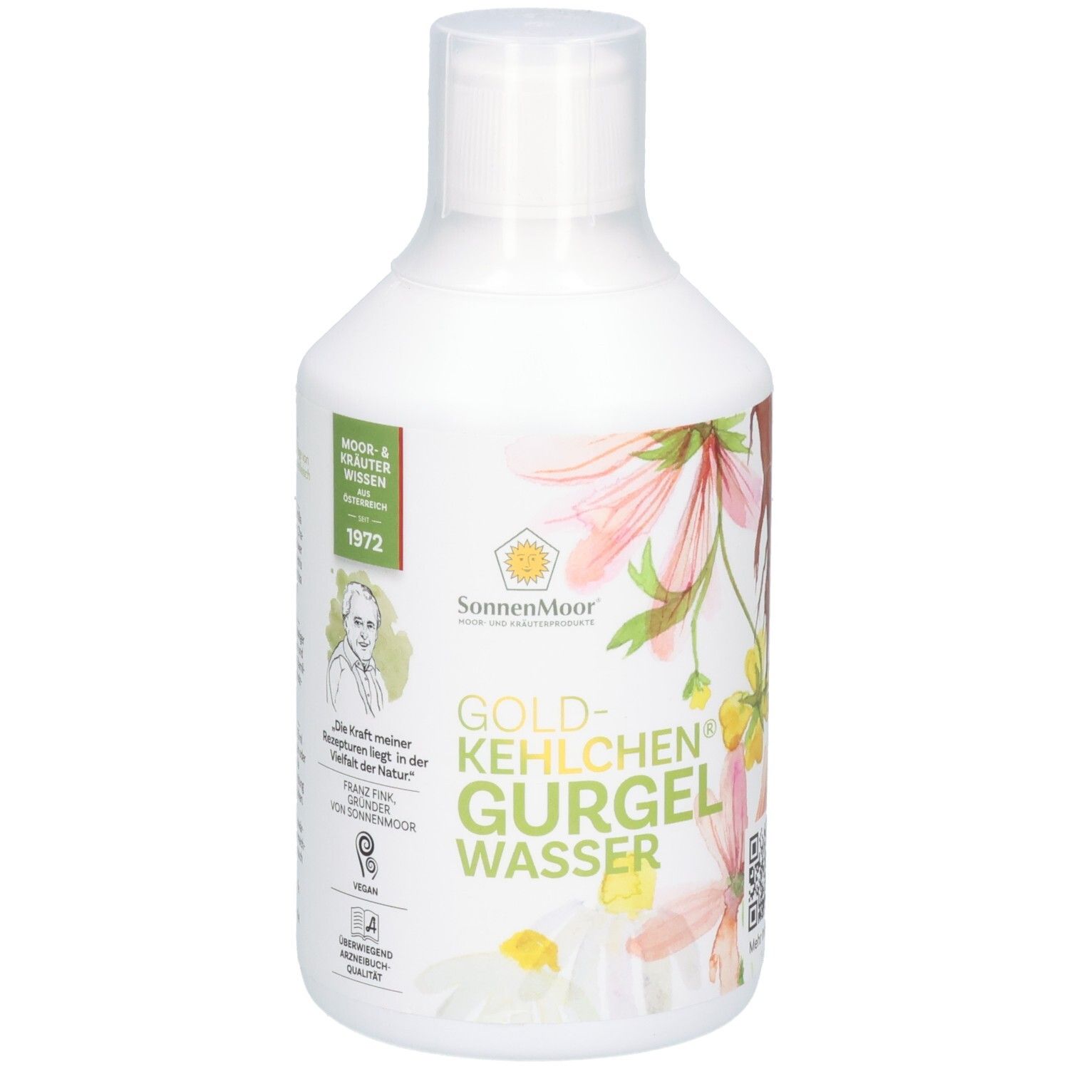 SonnenMoor® Gurgelwasser Mundwasser 500 ml