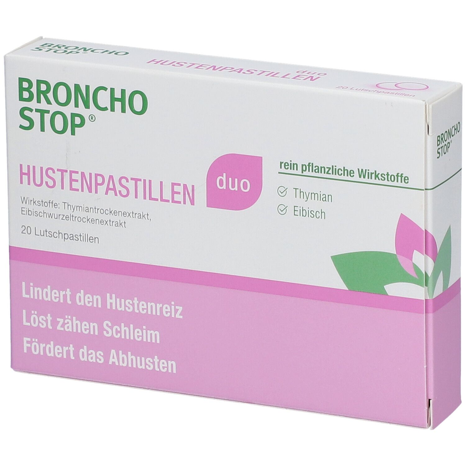 Bronchostop® DUO Hustenpastillen Lutschpastillen 20 St