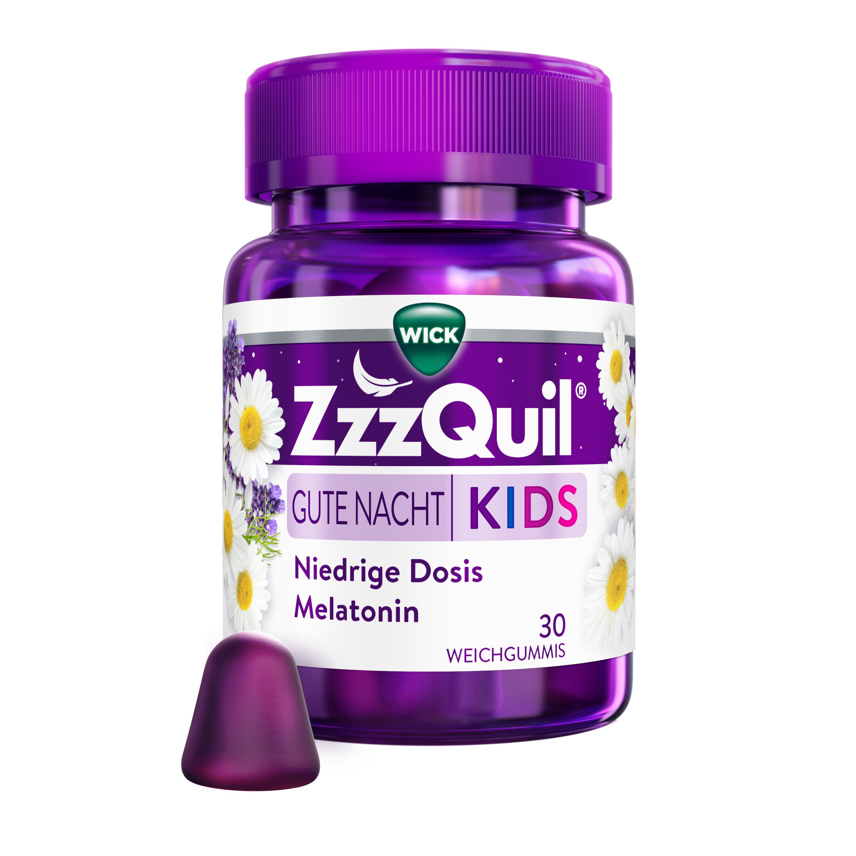 Wick ZzzQuil Gute Nacht Kids Fruchtgummi 30 St