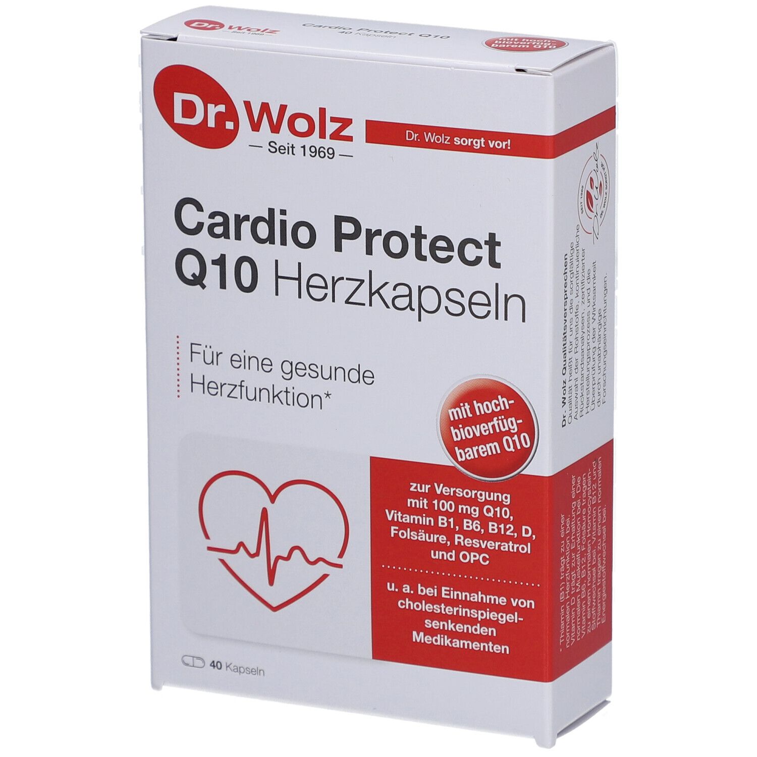 Dr. Wolz Cardio Protect Q10 Herzkapseln Kapseln 40 St