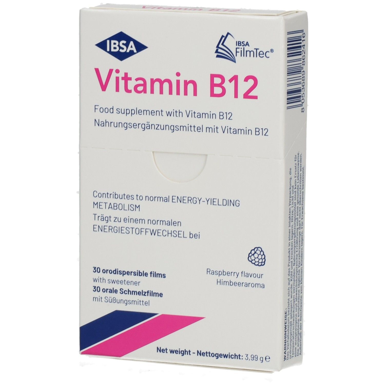 Ibsa FilmTec® Vitamin B12 30 St