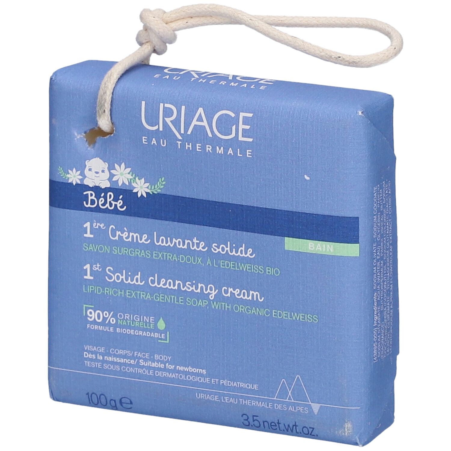 Uriage Baby 1st feste Duschcreme Creme 100 g Unisex